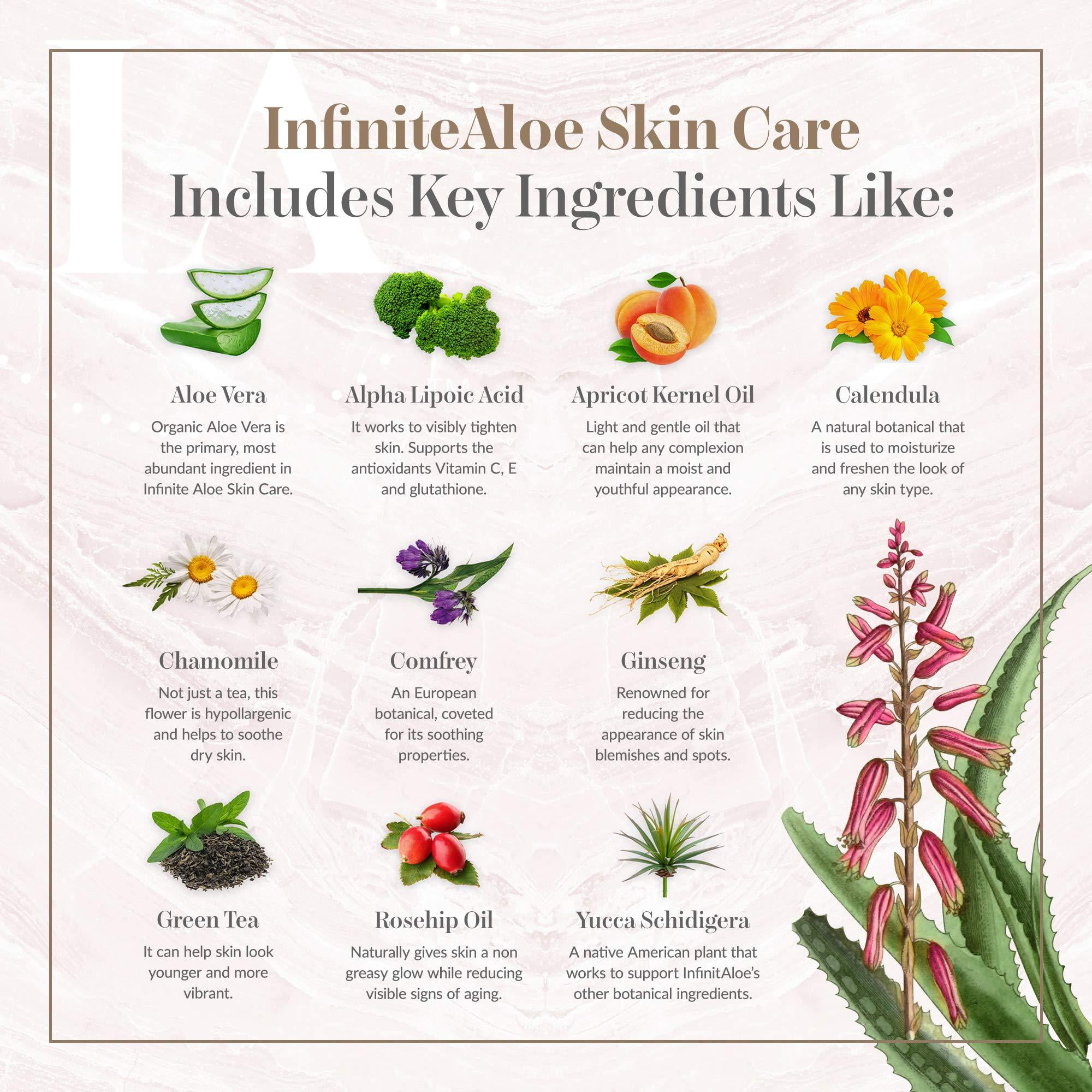 infinite aloe skin care walmart