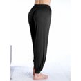 thumbnail image 5 of DODOING Women's Casual Yoga Pants Loose Fit Style Trousers Wide Leg Activewear Relaxed Fit Pants Black/ Gray/ Dark Grey, 5 of 5