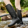 thumbnail image 4 of YOURDIARY Womens Mens Rain Boots Waterproof Non-Slip Knee-High Boots for Outdoor Walking, Wading through Water, Fishing, 4 of 7