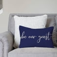 thumbnail image 5 of Farmhouse Throw Pillow Cover 12x20 Inch Be Our Guest Pillow Cover Beige Cozy Relax Decorations Lumbar Decorative Pillow Case for Home Guest Room Bedroom Essentials Couch Sofa Bed Decor, 5 of 6