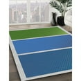 thumbnail image 3 of Ahgly Company Machine Washable Indoor Rectangle Transitional Blue Jay Blue Area Rugs, 4' x 6', 3 of 7