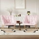 thumbnail image 4 of Yeshouse Sillón plegable extragrande y cómodo, con acento de piel sintética, para leer y relajarse, con estructura de metal, ideal para sala de estar, dormitorio y dormitorios, 4 of 7