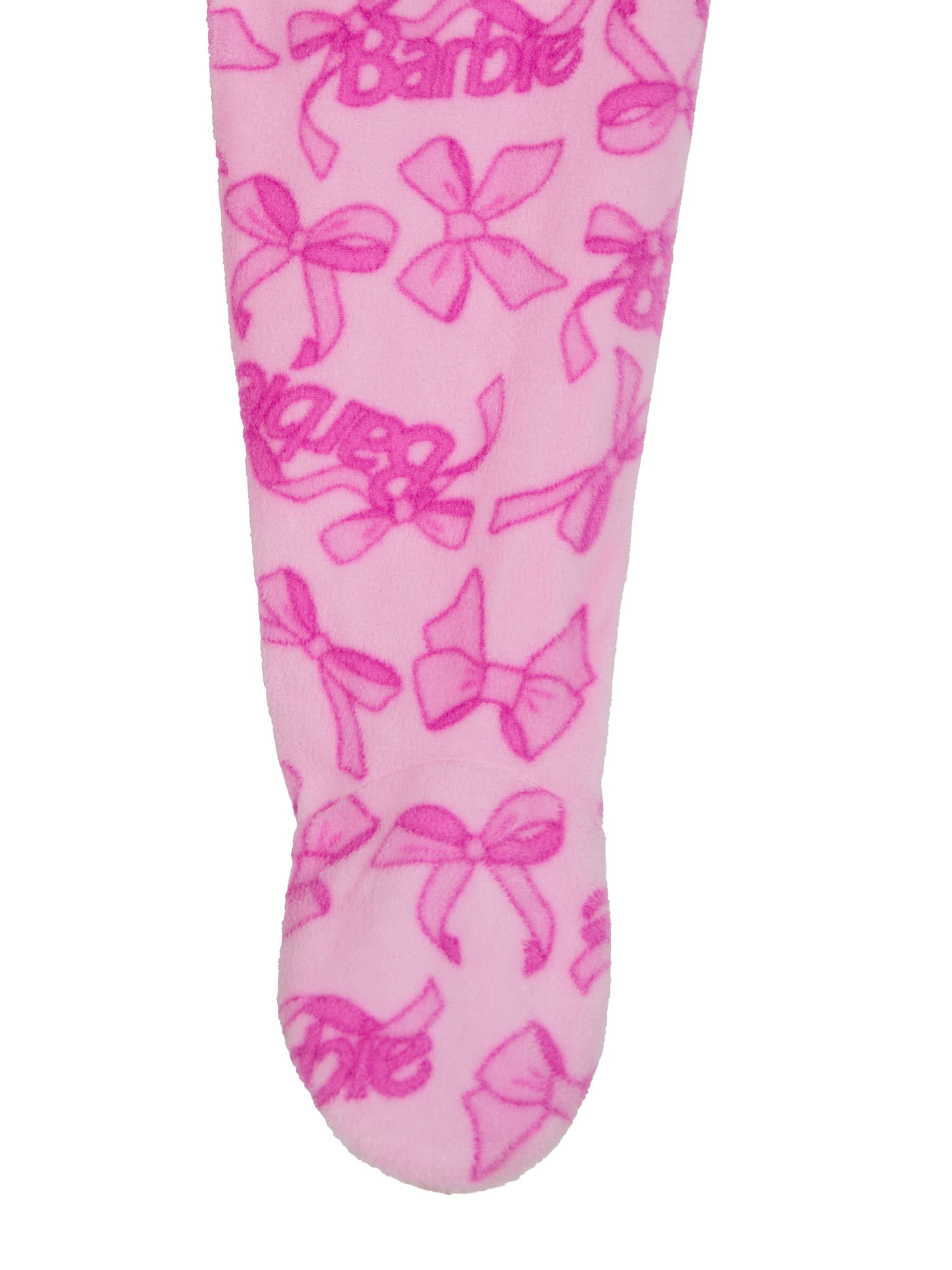 Barbie Toddler One-Piece Footed Blanket Sleeper, Sizes 12M-5T