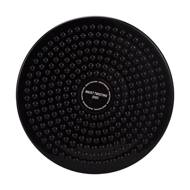 Tabla de Torsión Core Ab, Tabla de Disco Giratorio para Cintura, Tabla de Equilibrio de Disco Giratorio de Cintura Inferior Antideslizante Portátil Pa negro