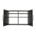 thumbnail image 4 of Prepac's HangUps Upper Storage Cabinet - Elegant and Spacious Wall Cabinets to Maximize Your Storage, 36" Size, Classic Black Finish, 4 of 13