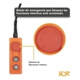 thumbnail image 3 of Control Botonera polipasto para Grua 110-220V Kingsman 300498, 3 of 6