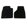 thumbnail image 3 of Ikon Motorsports Compatible with 09-12 Dodge Ram 2Dr 4Dr OE Factory Style Black Nylon Carpet Car Floor Mats Front Rear 4pcs 2009 2010 2011 2012 2013 2014, 3 of 5
