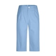 thumbnail image 4 of CIAKGIAF Mens Pants Comfortable Outdoor, with Pockets Sporty Casual Cargo Pants Blue XL, 4 of 8