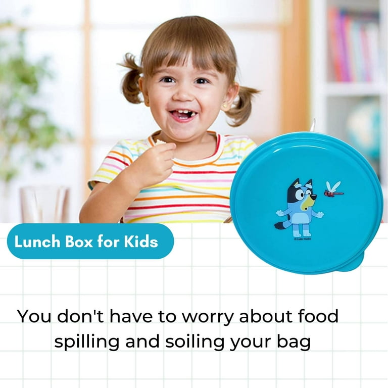 Bluey Lunch Box Kit for Kids Boys Includes Snacks Storage Sandwich Container and Tumbler BPA-Free Dishwasher Safe Toddler-Friendly Lunch Containers