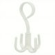thumbnail image 3 of 1pc Belt Hanger Scarf Tie Rack Holder Hook For Closet 4-Claw Organizer 360 Degree Rotating Space Saver, 3 of 5
