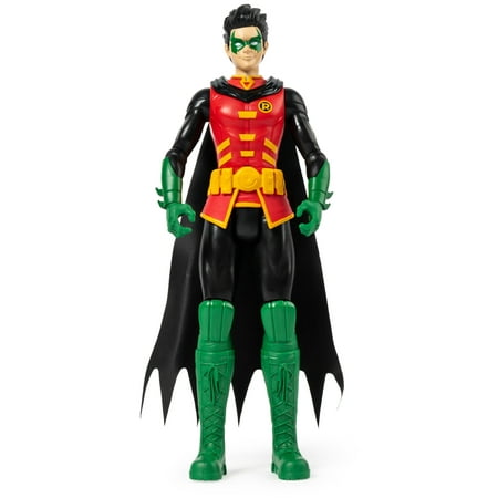 Batman 12-Inch Robin Action Figure, Kids Toys for Boys and Girls Age 3 and up