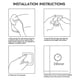 thumbnail image 1 of Towel Ring/Hand Towel Holder - Self Adhesive Round Towel Rack Hand Towel Bar for Bathroom, Stainles, 1 of 3