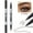 Brown, variant on 2-in-1 Dual-Ended Microblading Eyebrow Pencil, Upgraded Eye Brow Pen with 2 Fork Tip, Long-Lasting Microblading Eyebrow Pen for Natural Brows, Beginners & Daily Use Eyebrow Pencils for Women