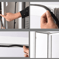 thumbnail image 4 of Tira de sellado de burletes para una fácil aplicación en instalaciones de ranuras de marcos de puertas Adepaton CPB-US-XD307-5, 4 of 5