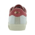 thumbnail image 3 of Lacoste Powercourt 124 3 SFA Womens Shoes Size 8, Color: White/Light Pink, 3 of 5