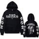 thumbnail image 2 of Sudadera con capucha con estampado de Bad Omens Band Tour, sudadera con estampado de música americana, The Death of Peace of Mind, sudaderas con capucha gráficas de esqueleto, sudaderas góticas de Roc, 2 of 5