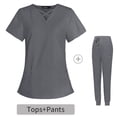 thumbnail image 1 of Ropa de lavado para médicos, ropa de enfermera elástica de alta gama, cepillo para salón de belleza, ropa de mano, herramientas con logotipo bordado, 1 of 6