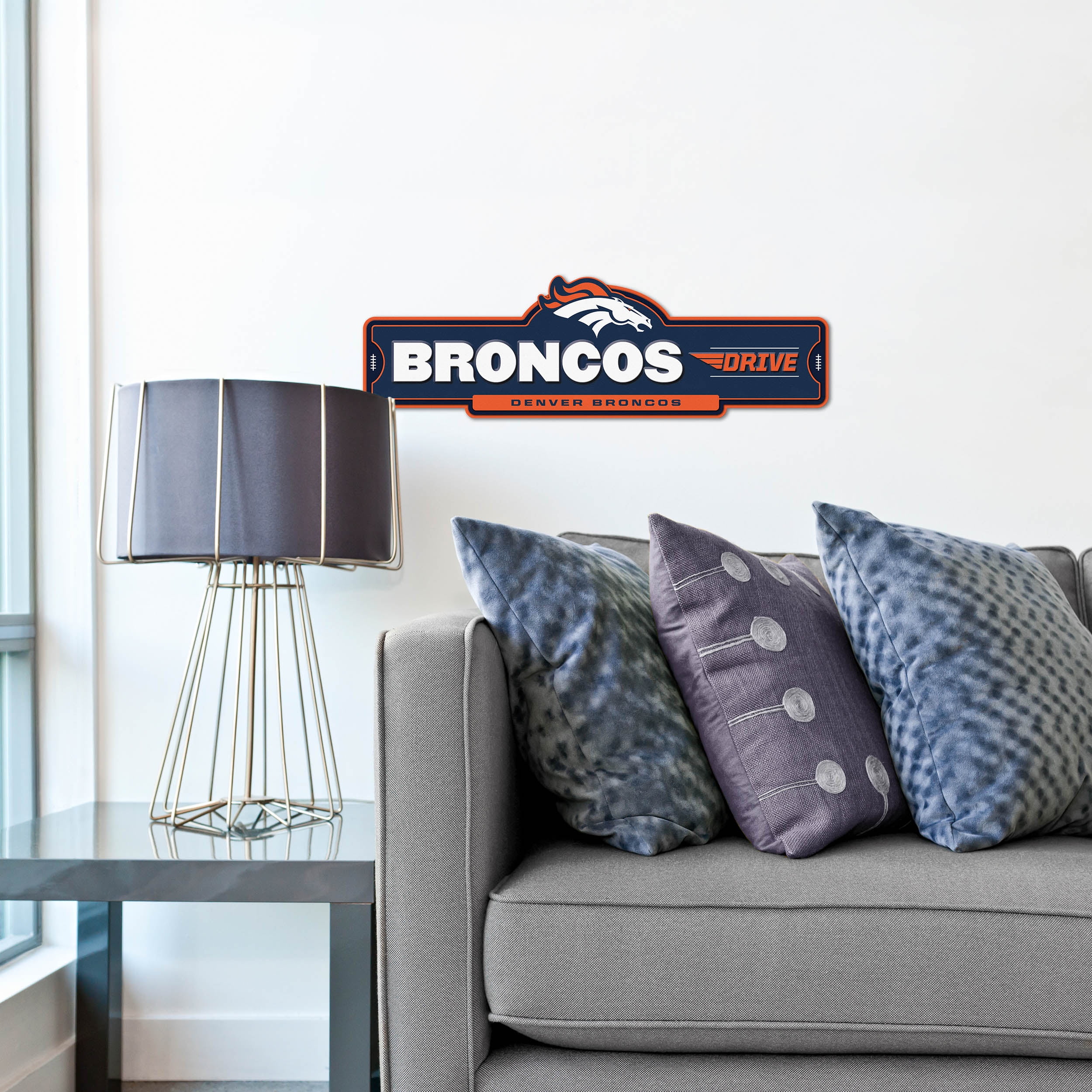 YouTheFan NFL Denver Broncos Street Sign