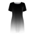 thumbnail image 5 of Hwmodou Female Dresses Elegant Women Summer Casual Dresses Short Sleeve Summer Dresses Casual T Shirt Dresses Beach Skirts Mini Dresses Office Work Sundress For Woman Plus Size Summer Dresses, 5 of 5