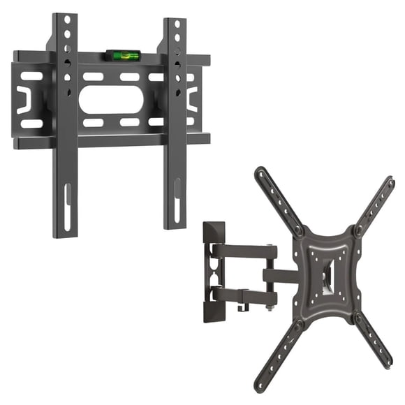 Kit Soportes Tv Bst 1 Articulado Sb-2670x 17-55 y 1 Fijo Sb-1750 17-50 Pulg