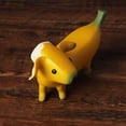 thumbnail image 2 of Banana Dog Statue Creative Banana Puppy Resin Ornament For Home Office Decor,Dog Lover Gifts, 2 of 15
