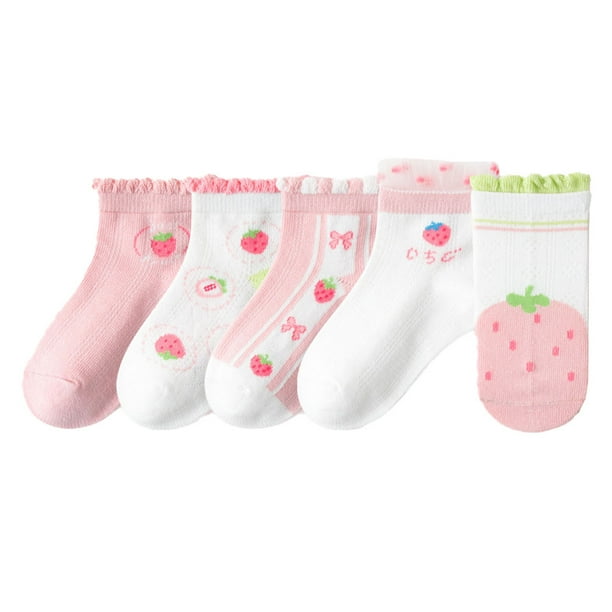 Non Skid Anti Slip Crew Socks With Grips For Baby Infant Toddlers Kids