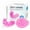 Pink, variant on Anti Snoring Mouth Guard for Sleeping - Moldable Dental Snore Relief Device, Stop Sleep Apnea & Nighttime Teeth Grinding, BPA-Free Medical Grade Silicone(transparent)