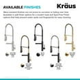 thumbnail image 5 of Kraus KPF-1605SFS Artec Pro 1.8 GPM Single Hole Pre-Rinse Pull Down Kitchen Faucet -, 5 of 7