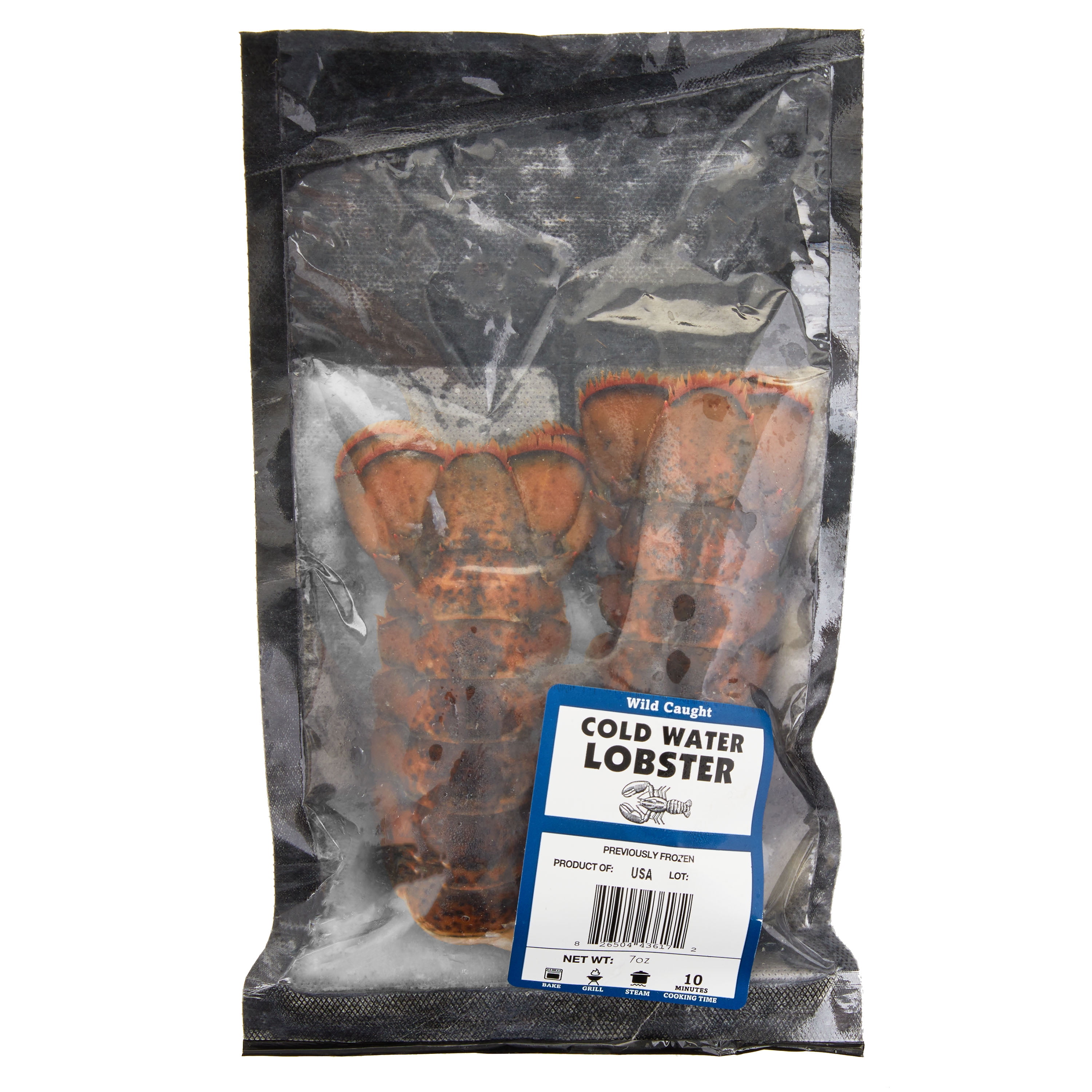 Wild Caught Lobster Tails, 7 oz (Previously Frozen)