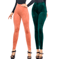 thumbnail image 1 of Set De 2 Legging Mujer Mallones Unitalla Leggins Mayon Mallas Térmico, 1 of 5