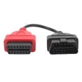 thumbnail image 4 of OBD2 Scanner Cable,Scanner Adaptor Cable Red SRS Diagnostic Cable For  EcuScan, 4 of 8