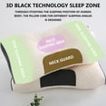 thumbnail image 6 of Bed Pillows Comfortable Memory Foam Non-collapsing Pillow Core Soft Breathable Cotton Pillows,Multifunction Ergonomic Neck Support Pillow for Household Bedroom (Medium-Height Pillows), 6 of 16