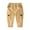 Khaki, variant on MZXELPRJD Girl School Uniform Pants Boys Black Cargo Pants Little Child Autumn Solid Color Workwear Pants Casual Elastic Waist Comfortable Gifts for Teen