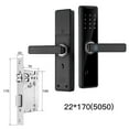 thumbnail image 2 of Smart Door Lock Biometric Fingerprint Remote Unlocking Keyless Card Password Lock Electronic Door Lock ,Integrated Smart Home, 2 of 8