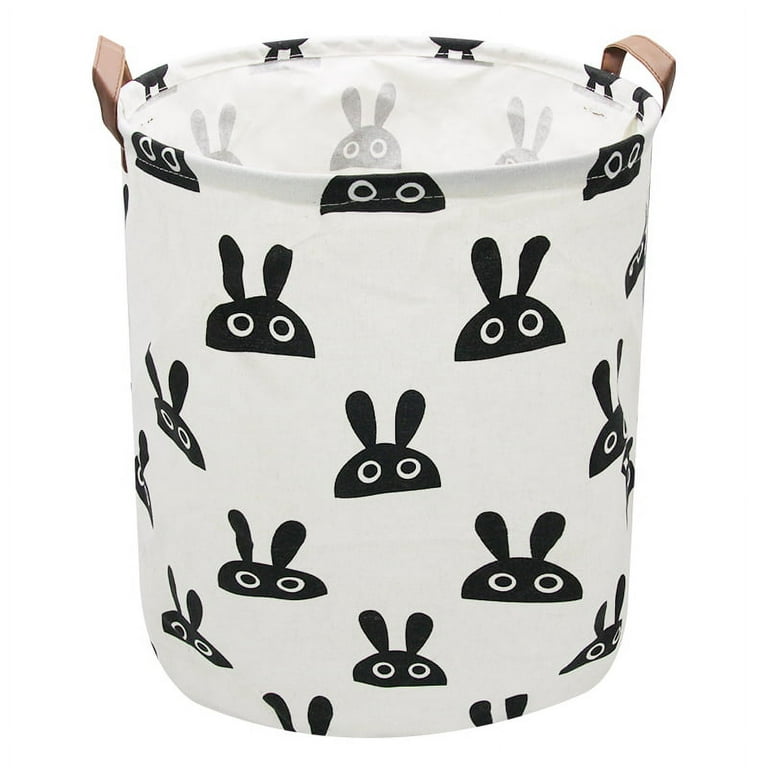 AUCHEN Large Collapsible Laundry Hamper with Handles,Round Storage  Baskets,Waterproof Dirty Clothes Laundry Basket,Foldable Bin Storage Basket