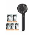 thumbnail image 2 of Unbranded Shower Head – Water-Saving – High Pressure – Anti-Limescale – Stainless Steel – Universal – Silver – Includes Installation Set, 2 of 5