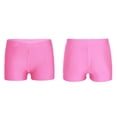 thumbnail image 6 of iiniim Girls Gymnastics Dancewear Athletic Ballet Dance Gym Yoga Workout Booty Shorts Activewear Pink 6, 6 of 7