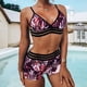 thumbnail image 4 of Cómodo Bikini elegante para mujer con estampado de hojas Traje de baño de dos piezas con estampado Traje de baño Conjunto de ropa de playa OAVQHLG3B Store  lin121212, 4 of 4