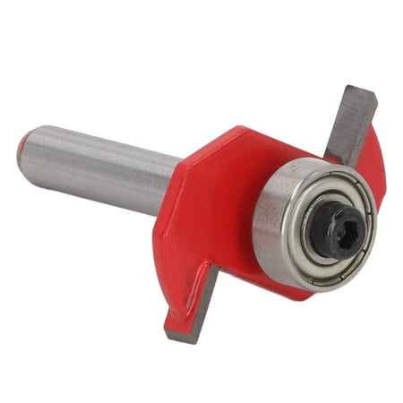 

Slot Cutter Router Bit Wear Resistance 1/4 Shank Straight Edge Slotting Cutter For Woodworking Grooving 5/32