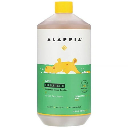Everyday Shea Bubble Bath Gentle for Babies & Up Eucalyptus Mint -- 32 fl oz