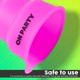 thumbnail image 2 of Beer Bong Funnel - Portable Pink Beer Funnel for Parties and Events - Can/Bottle Drinking Funnel for Beer - Beer Shotgunning Tool with Chugging Key, 2 of 7