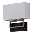 thumbnail image 2 of Meyda Tiffany 174453 Westin 12" Tall Wall Sconce - Flat Black Backplate, 2 of 3