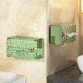 thumbnail image 7 of Bathroom Tissue Box Impermeable Toilet Paper Box Wall-Mounted Punch- Paper Box To Store Items Toilet Paper Roll Storage Rack Up to 65% off!, 7 of 7