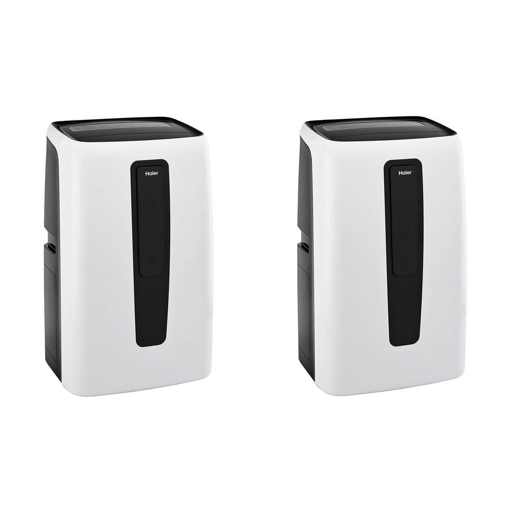 Haier 12,000 BTU 1050W Portable Electric Heat/Cool Unit Air Conditioner (2 Pack)