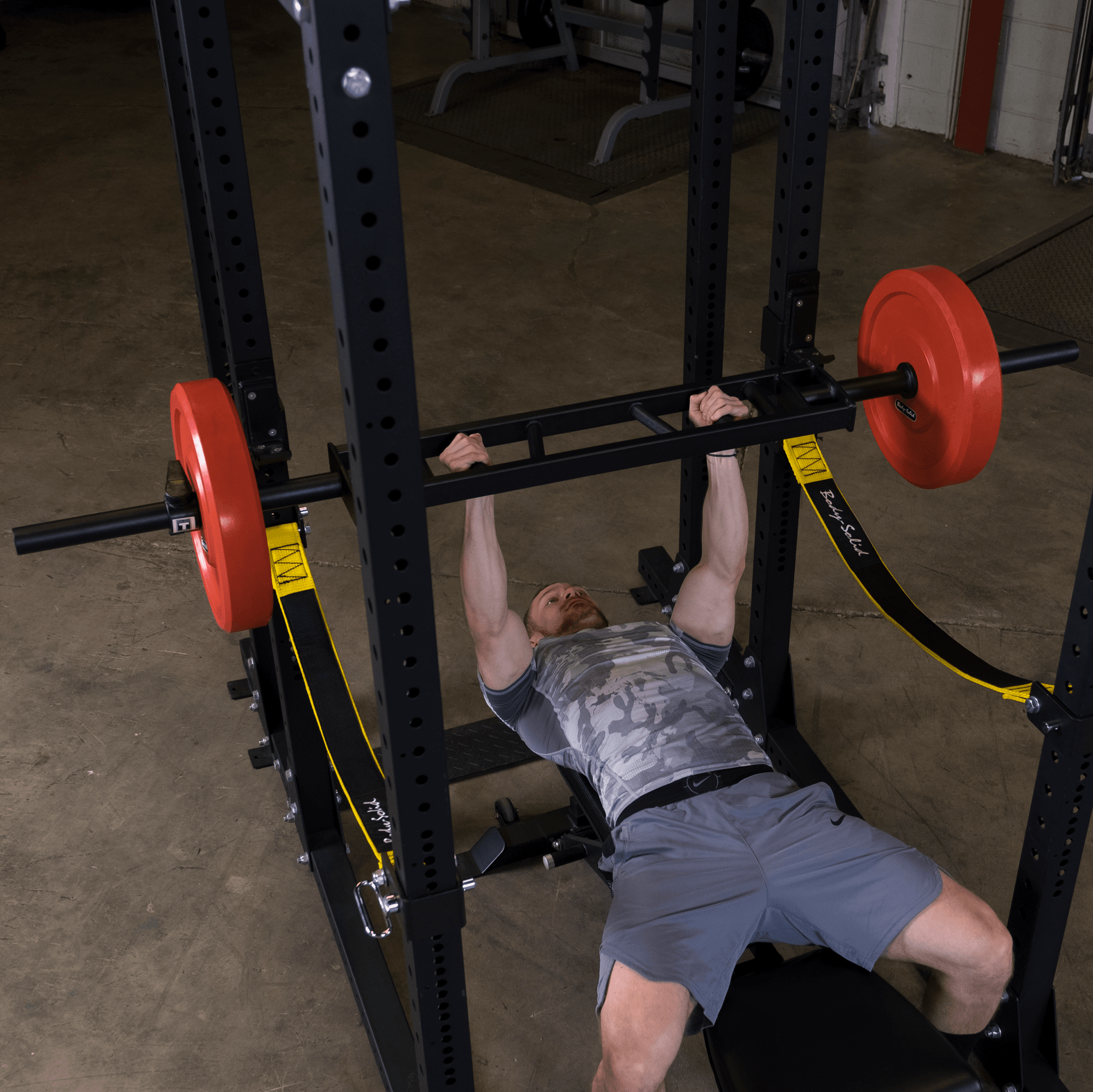 Body Solid OMG86 Multi Grip Football Olympic Bar
