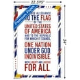 thumbnail image 3 of The United States Of America - Pledge Of Allegiance Wall Poster with Push Pins, 22.375" x 34", 3 of 3