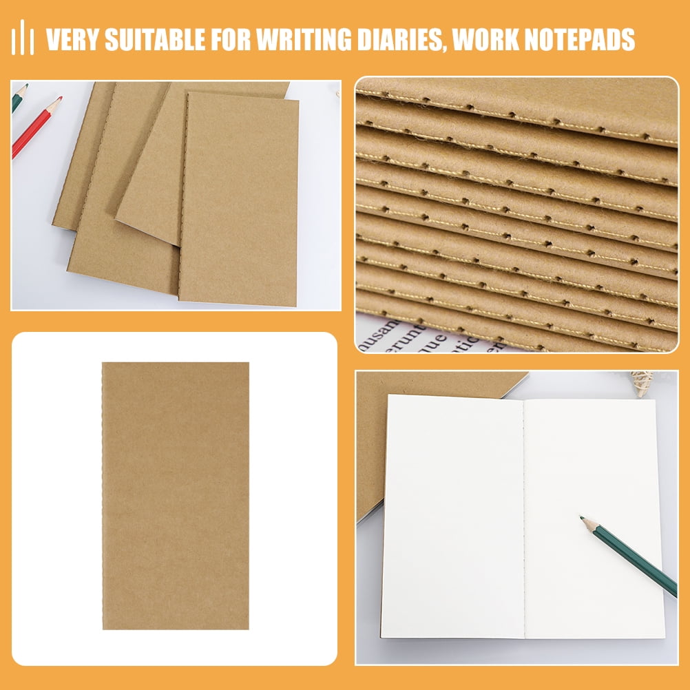 Zehuanyu 15 Pcs Spiral Notebook Small Notebook Student 15.50X8.80X0.40CM Khaki