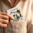 thumbnail image 7 of MMJ Friendship Sea Glass Pocket Card Acrylic Hug Keepsake for Best Friend Gift Valentine, 7 of 7