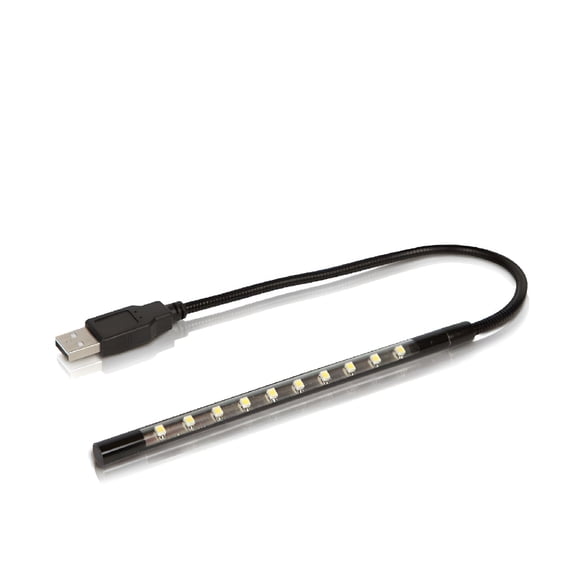 HIBIBUD 10Led Flexible Usb Keyboard Light Desk Reading Night Lamp Laptop Light for Notebook Laptop
