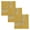 Tan, variant on Set of 3 Paisley Bandanas – 100% Cotton - Tan